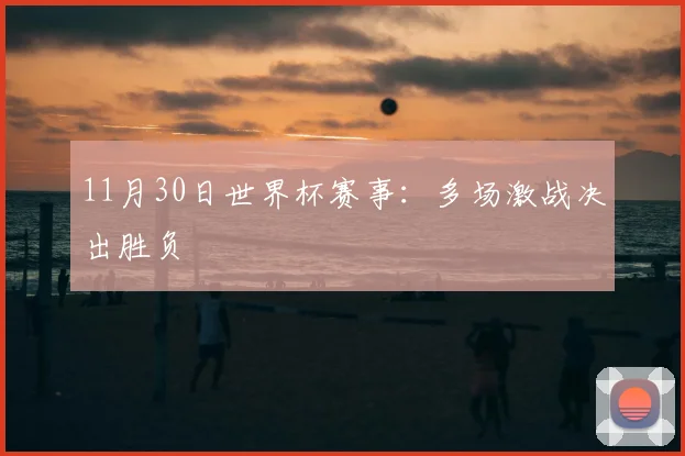11月30日世界杯赛事:多场激战决出胜负