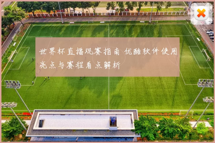 世界杯直播观赛指南 优酷软件使用亮点与赛程看点解析